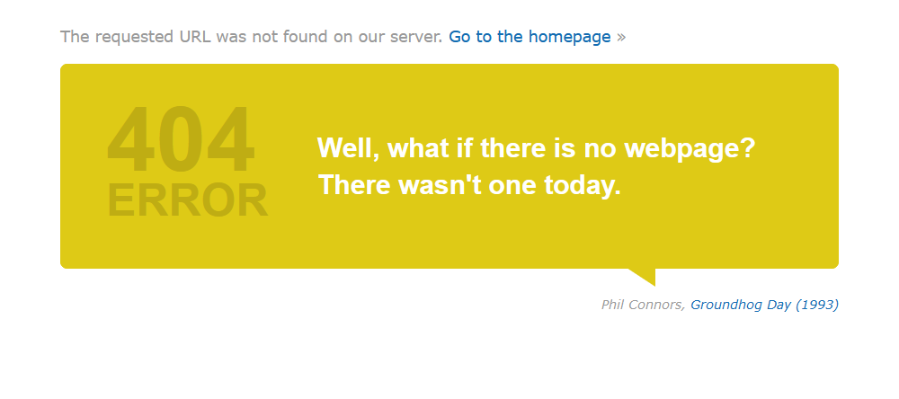 imdb 404 error page